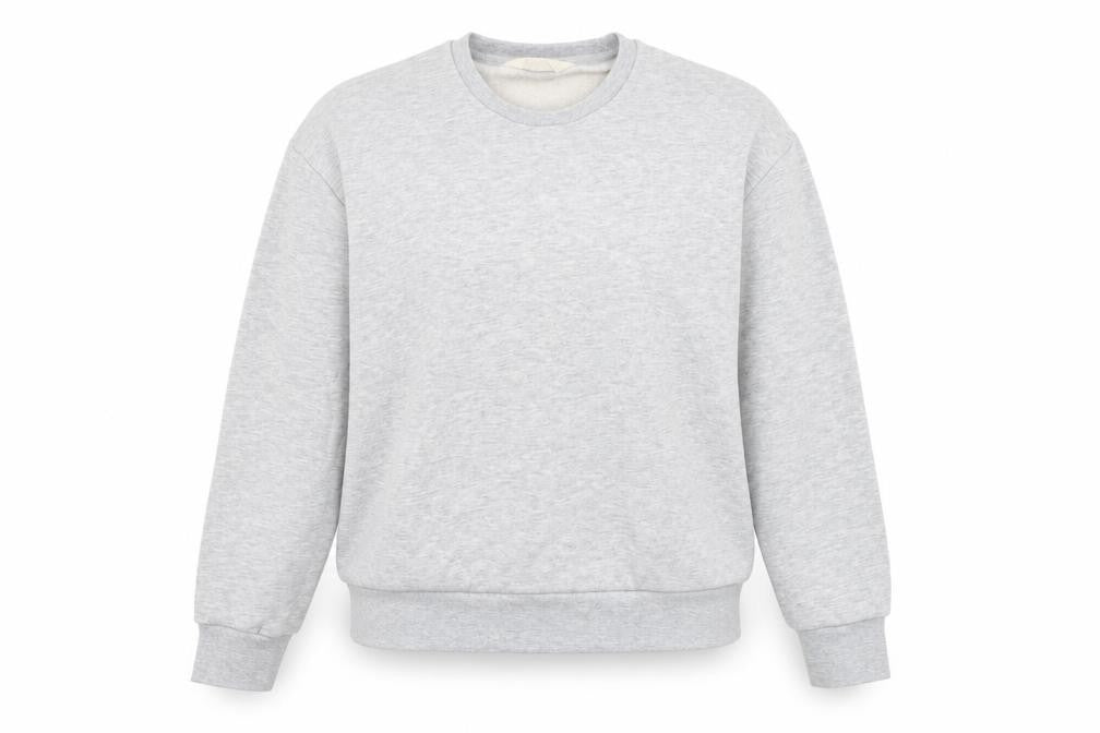 Front view of Primark women’s grey jumper, size S