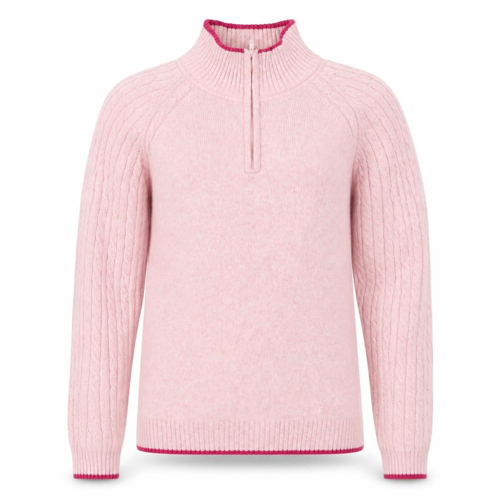 Front view of Marks & Spencer girls’ pink jacket, size 14, years