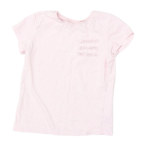 NEXT Girls Pink  Blended Fabric Basic Blouse