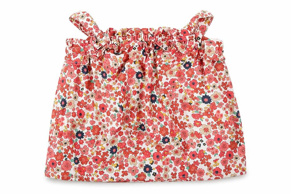 Preworn Girls Multicoloured Floral  Shift  Size 12-18 Months