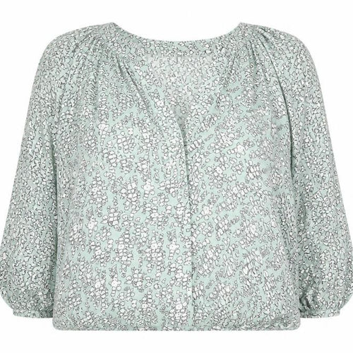Warehouse Womens Green Floral  Cardigan Jumper Size 16
