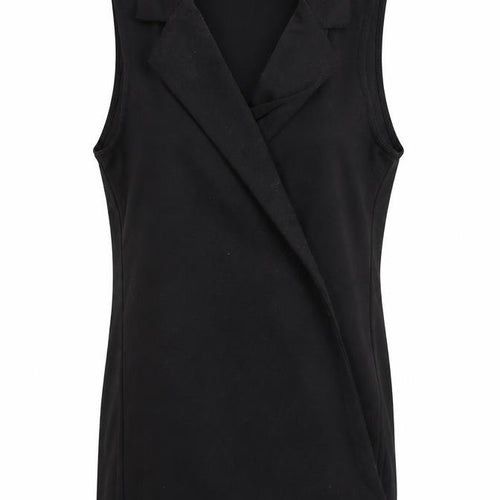 New Look Womens Black   Vest Jumper Size 10