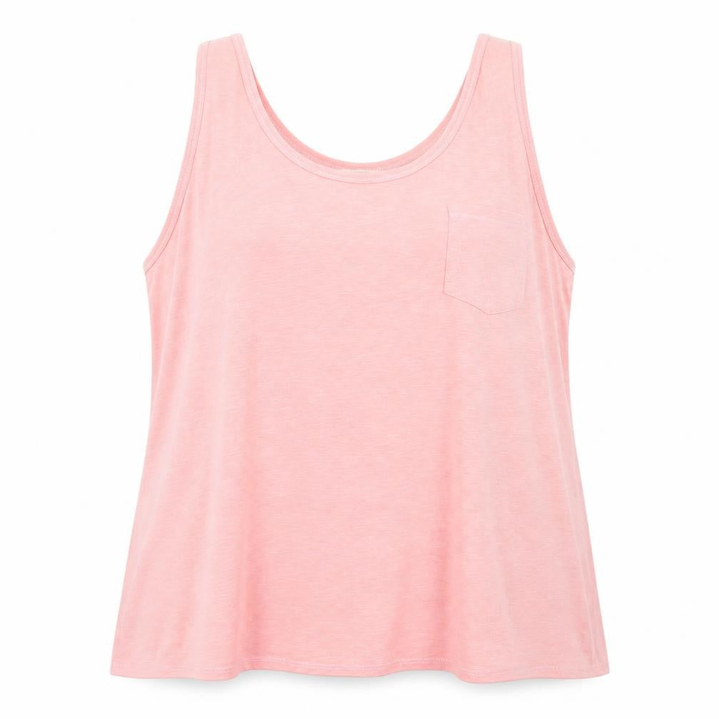 Front view of George women’s pink tunic blouse, size UK 12