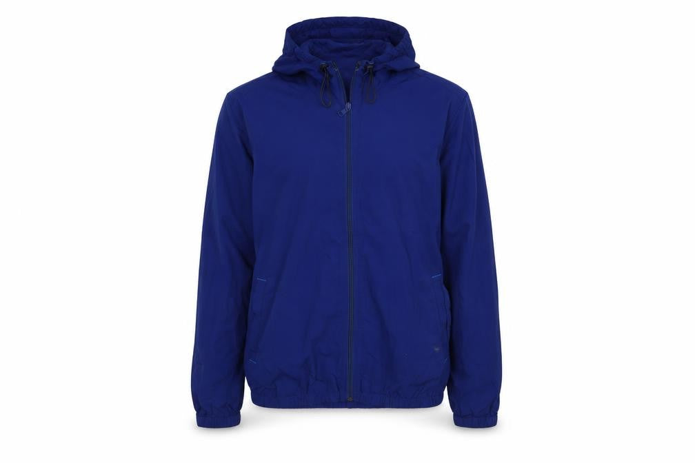 Front view of AX women’s blue jacket, size S