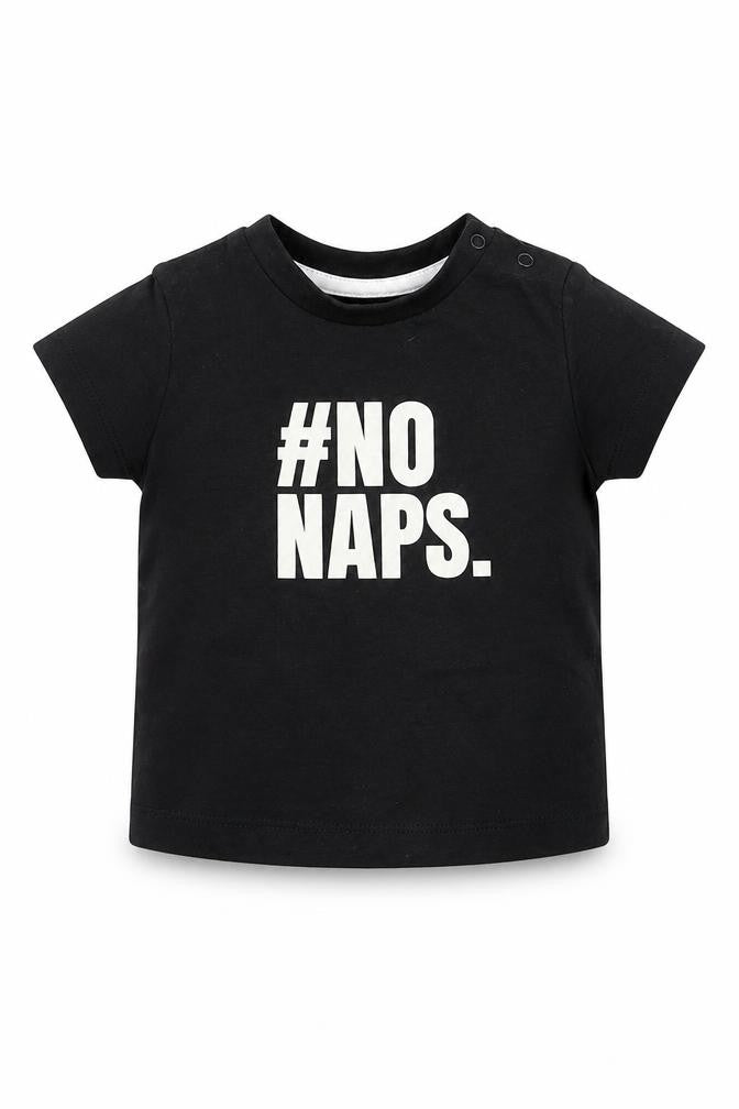 Nutmeg Boys Black Basic T-Shirt Size 3-6 Months