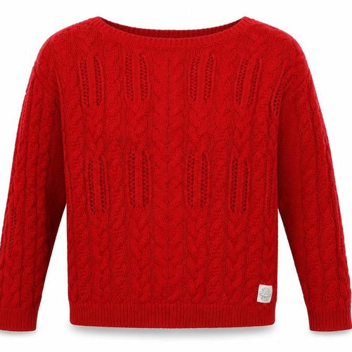 label of graded goods Womens Red   Pullover Jumper Size M