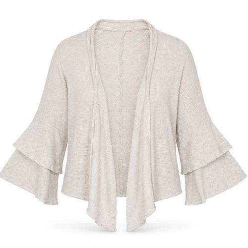 Urban Womens Beige   Cardigan Jumper Size M  - flared sleeves