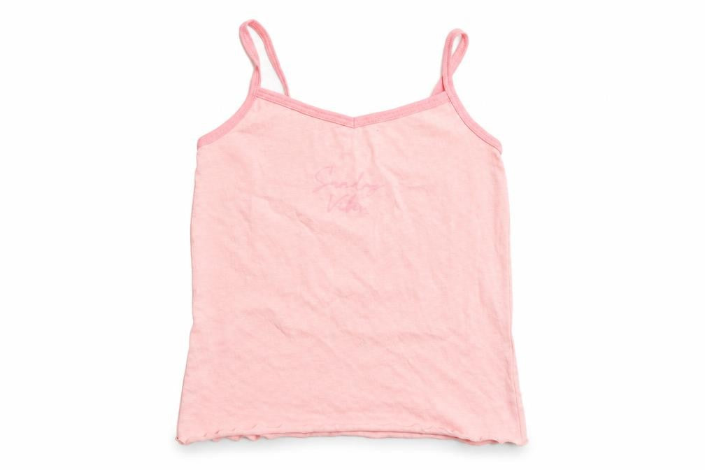 Asda George Girls Pink Solid  Top Pyjama Top Size 8-9 Years