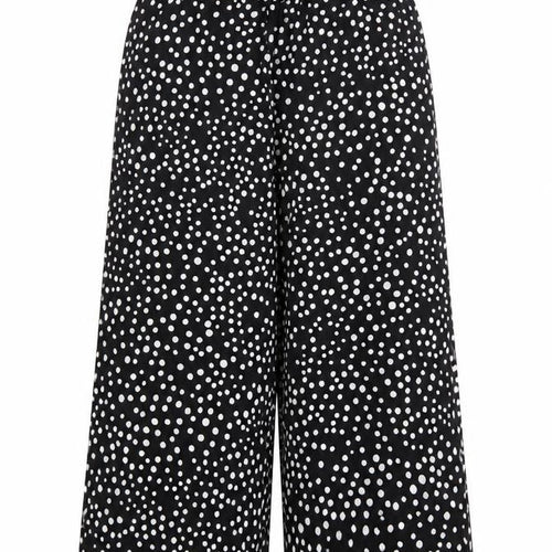 VERY  Girls Black Polka Dot  Jogger Trousers Size 9 Years
