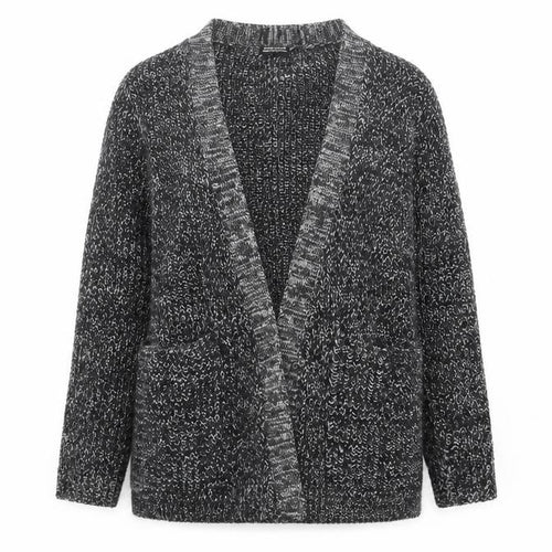 JD Williams Womens Grey  Knit Cardigan Jumper Size 12