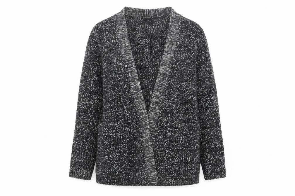 JD Williams Womens Grey  Knit Cardigan Jumper Size 12