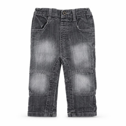 Baby Boutique Boys Grey  Denim  Jeans Size 12-18 Months