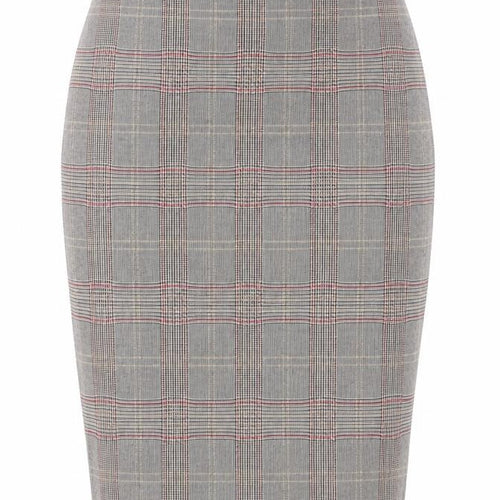 George Womens Grey Check  Bandage Skirt Size 30 in