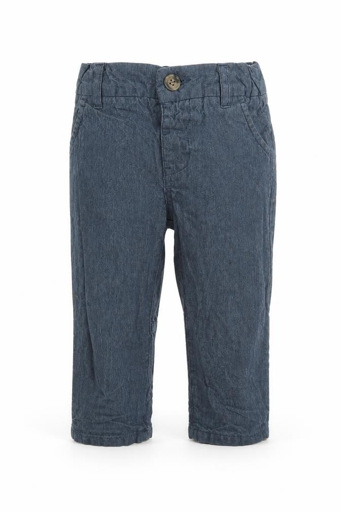 Mini Club Boys Blue   Capri Trousers Size 12-18 Months