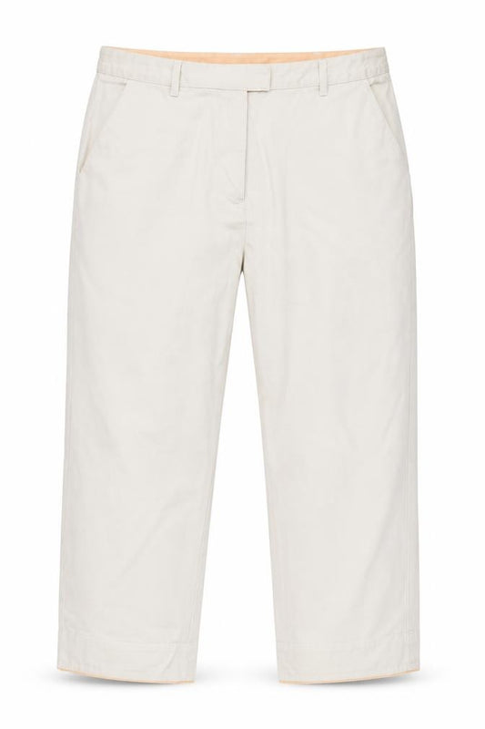 Front view of Principles women’s beige straight jeans, size UK 14, 23-inch leg