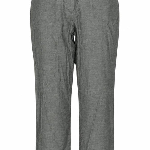 MING Womens Green   Cropped Trousers Size 6 L33 in