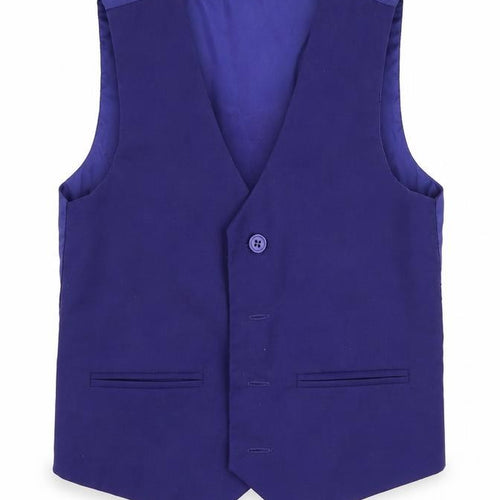 VivaKi Boys Blue   Jacket Waistcoat Size 5 Years