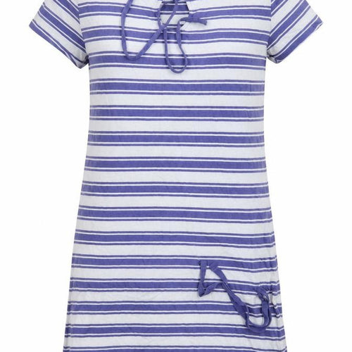 BM Womens Multicoloured Striped  T-Shirt Dress  Size S