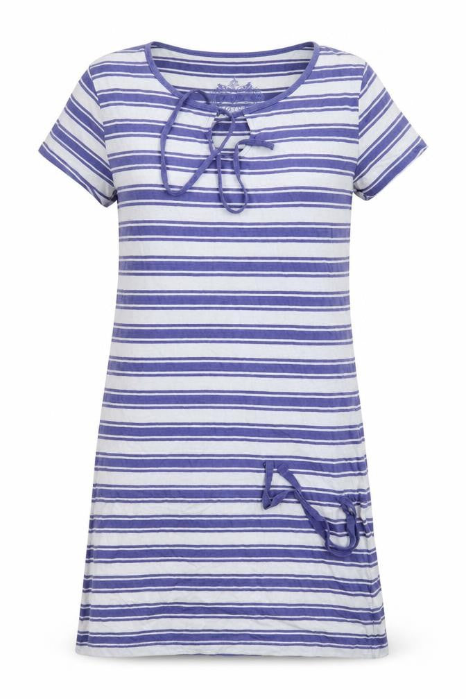BM Womens Multicoloured Striped  T-Shirt Dress  Size S