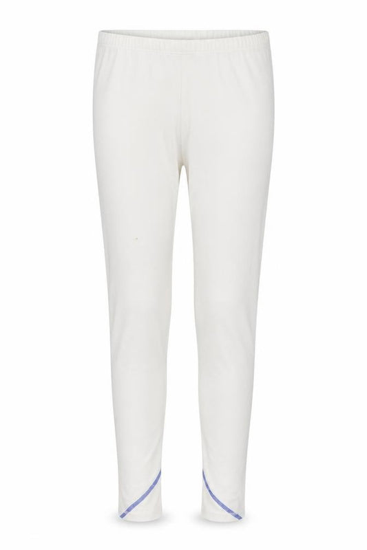 Front view of marks girls’ white jogger trousers, size 13, years - legging
