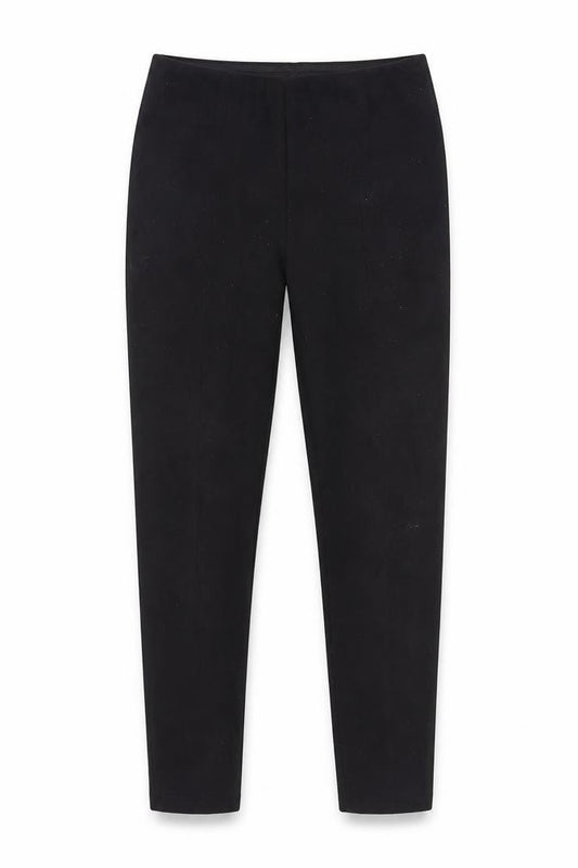 Front view of Primark girls’ black jegging trousers, size 10-11, years
