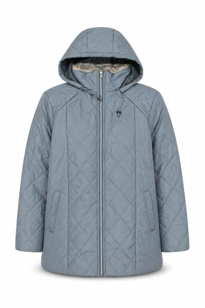 Anne De Lancay Womens Blue   Jacket  Size M