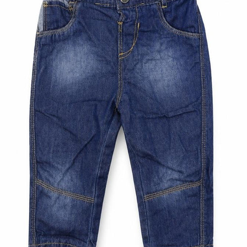 George Baby Blue  Denim Jogger Jeans Size 12-18 Months