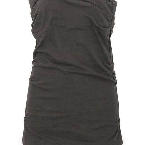 United Colors of Benetton Womens Brown   Peasant Skirt Size 26