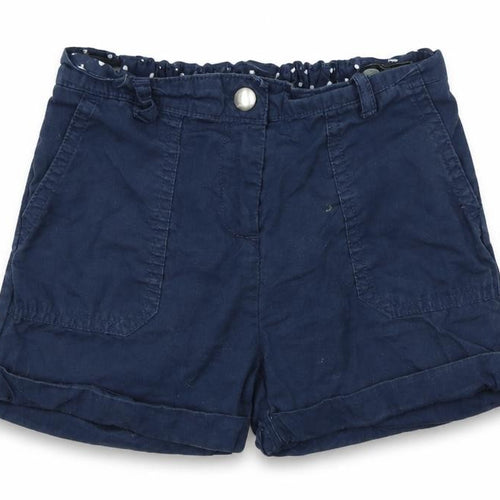 George Girls Blue   Cut-Off Shorts Size 8 Years