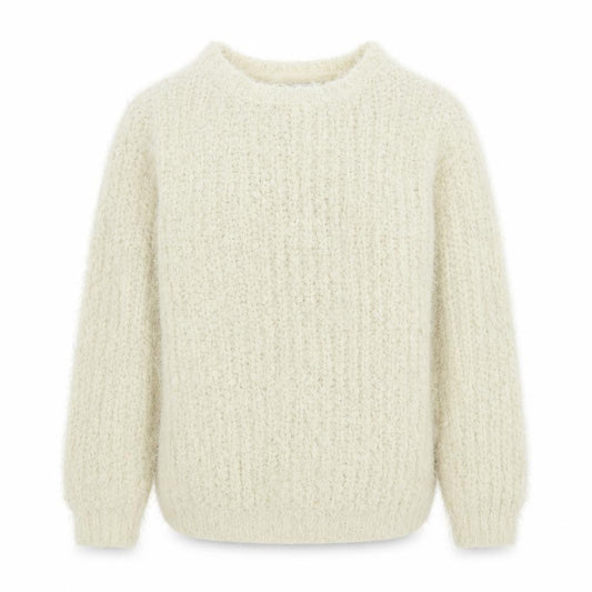 Front view of yd girls’ beige jumper, size 9, years