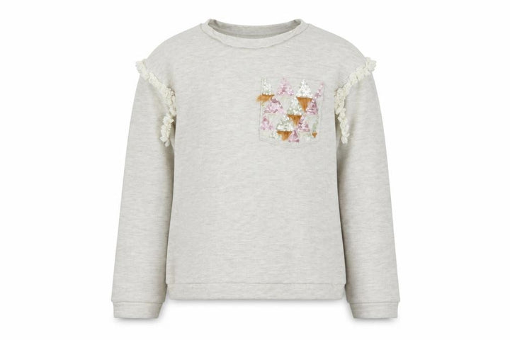 Nutmeg Girls Beige Pullover Jumper Size 9 Years