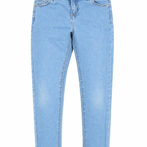 Denim & Co. Girls Blue   Straight Jeans Size 9 Years