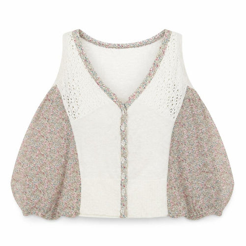 Miss Selfridge Womens Beige Floral  Basic Blouse Size 8