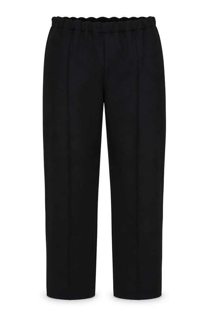 Mia Moda Womens Black   Sweatpants Trousers Size 12 L26 in