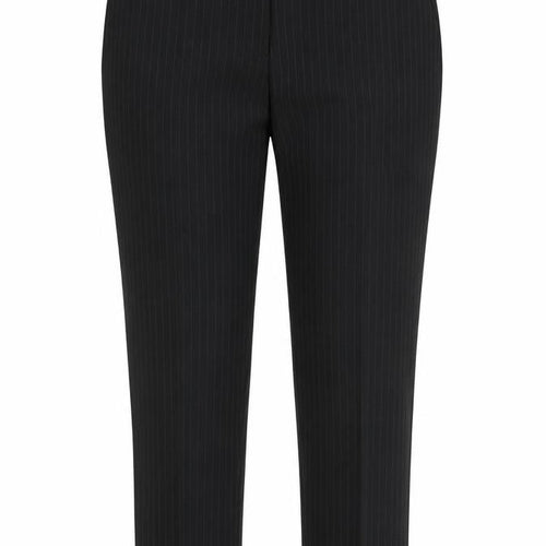 Dorothy Perkins Womens Grey Striped  Trousers  Size 10 L28 in