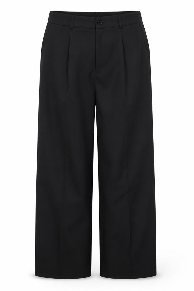 Preworn Womens Black   Trousers  Size 16 L29 in