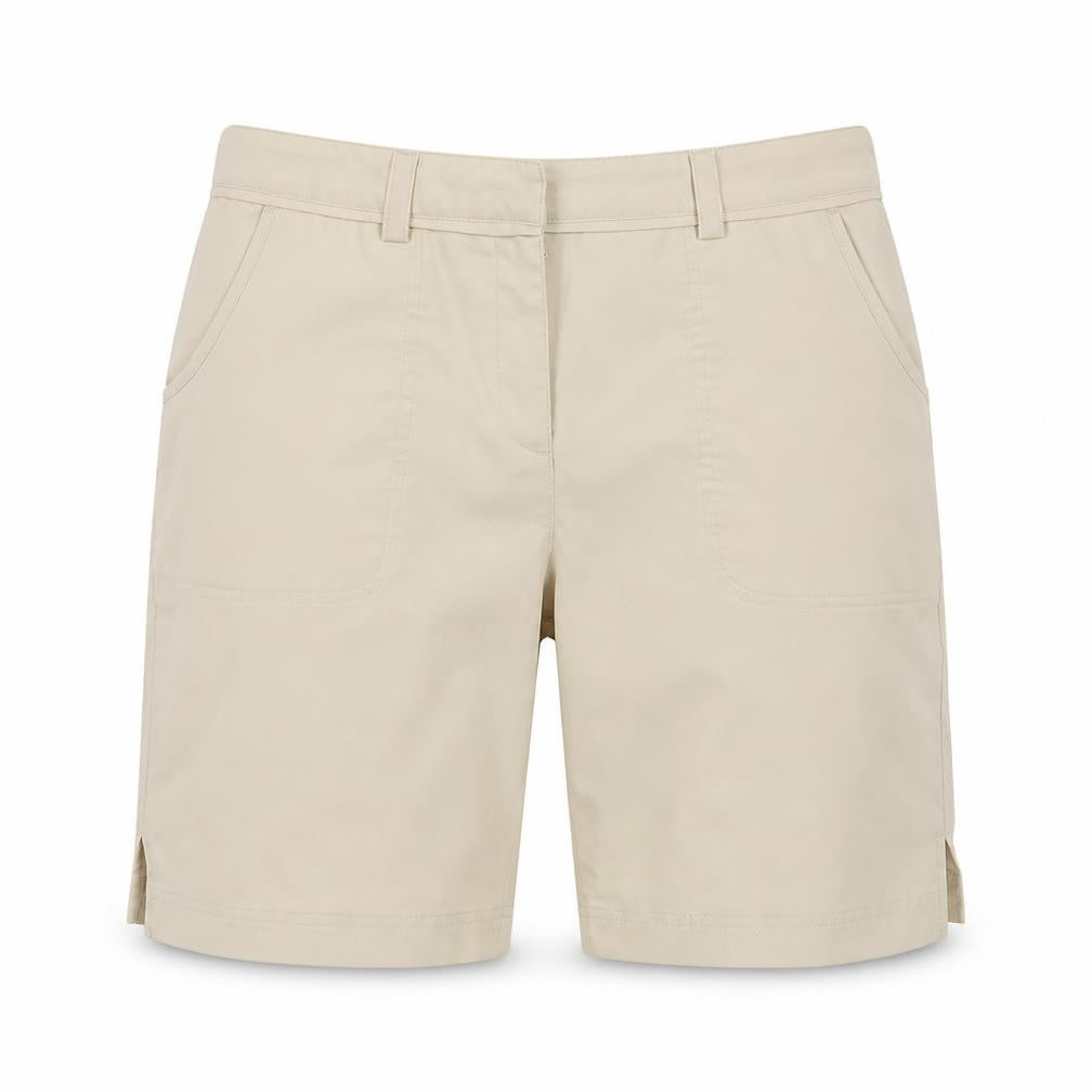 Callaway Womens Beige   Cut-Off Shorts Size 8
