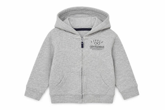 Front view of Preworn Grey Basic Jacket Jacket, size 9-12, Months