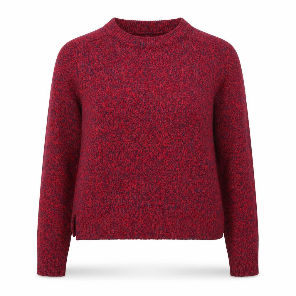 Front view of H&M women’s red jumper, size XS