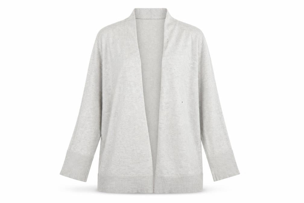 Evolution Womens Grey   Cardigan Jumper Size L