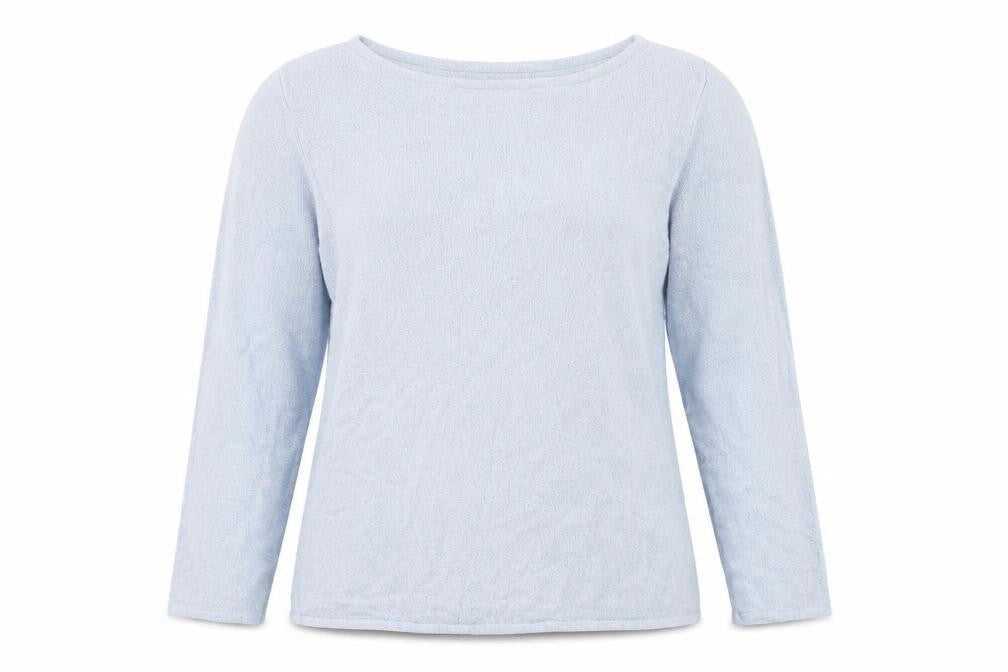 Front view of F&F women’s brown jumper, size UK 14
