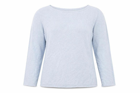 Front view of F&F women’s brown jumper, size UK 14