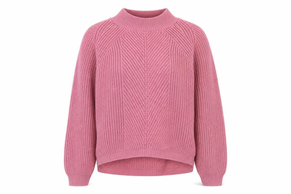 Select Womens Pink  Knit Pullover Jumper Size M