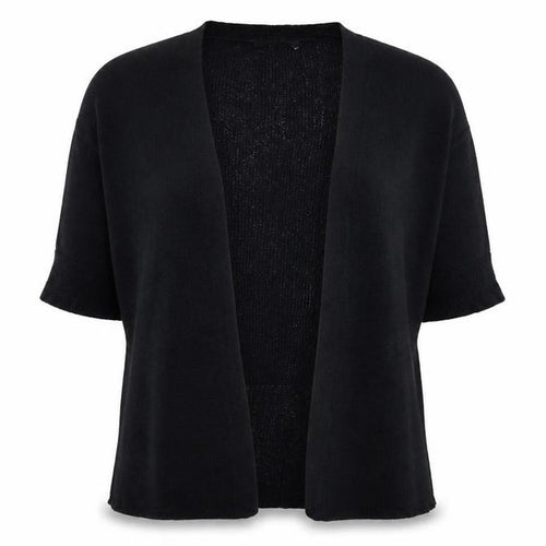 Evans Womens Black  Knit Cardigan Jumper Size 14