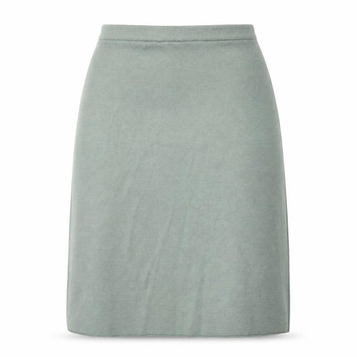 Classic Womens Grey  Knit A-Line Skirt Size 12