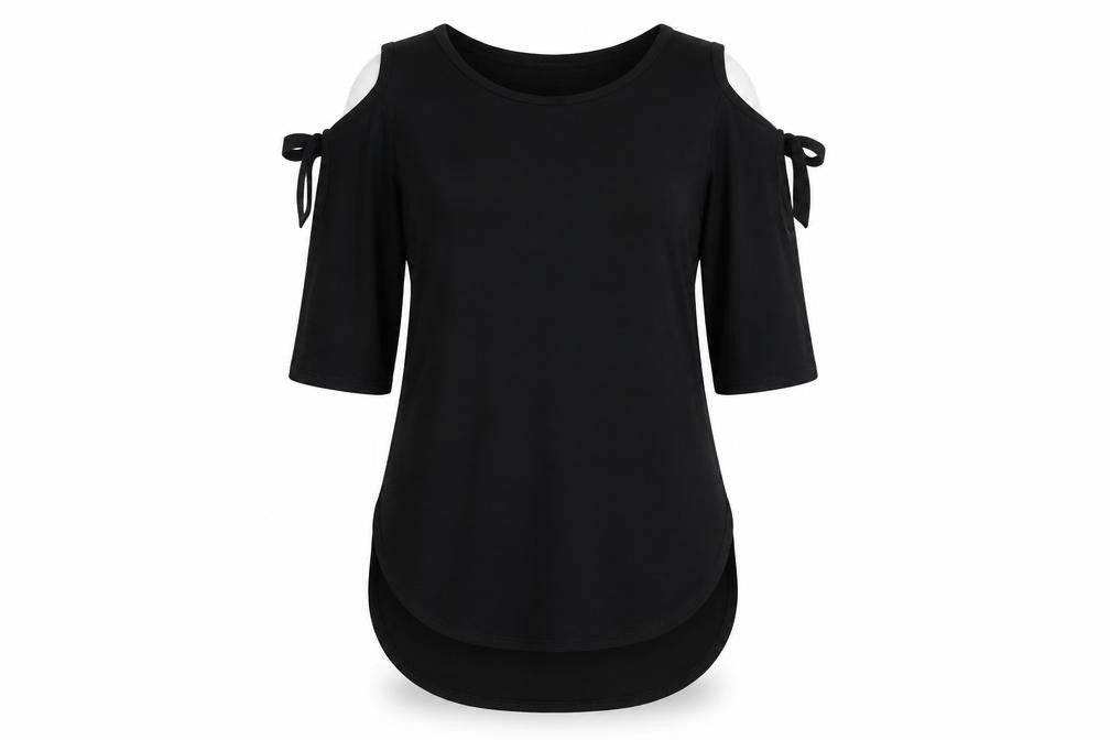 Front view of Papaya women’s black jacket dress, size L