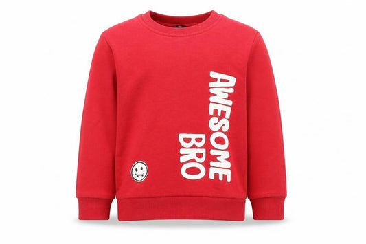 Front view of George girls’ red jumper, size 2-3, years
