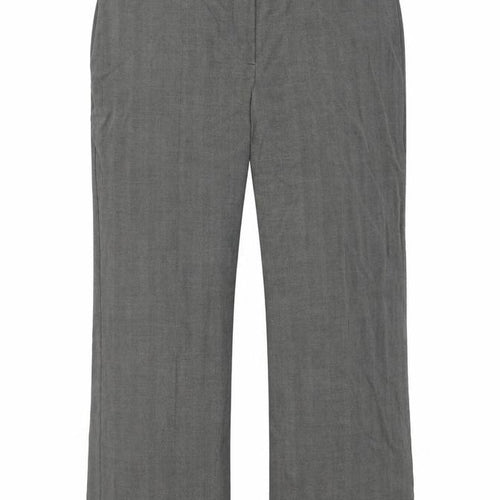 Marks and Spencer Womens Grey   Trousers  Size 16 L28 in