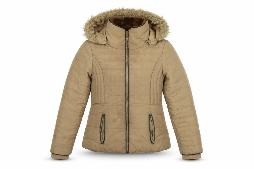 F&F Womens Beige   Parka Coat Size M