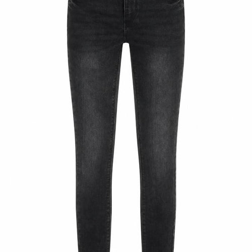Denim & Co. Womens Black   Skinny Jeans Size 6 L28 in